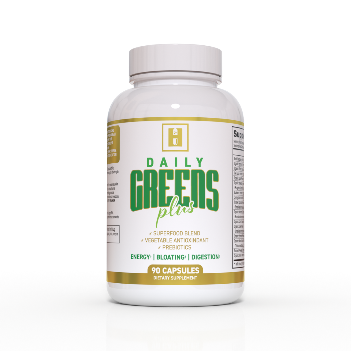 Daily Greens Plus+ (Capsules) - Rehab Supplements Lab®