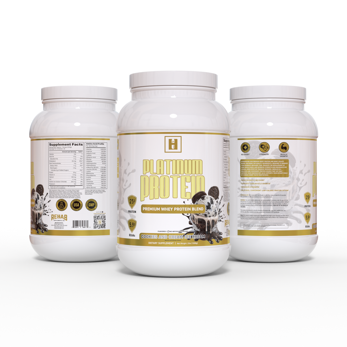 Platinum Protein - Rehab Supplements Lab®
