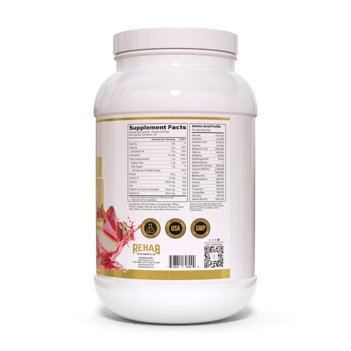 Platinum Protein - Rehab Supplements Lab®