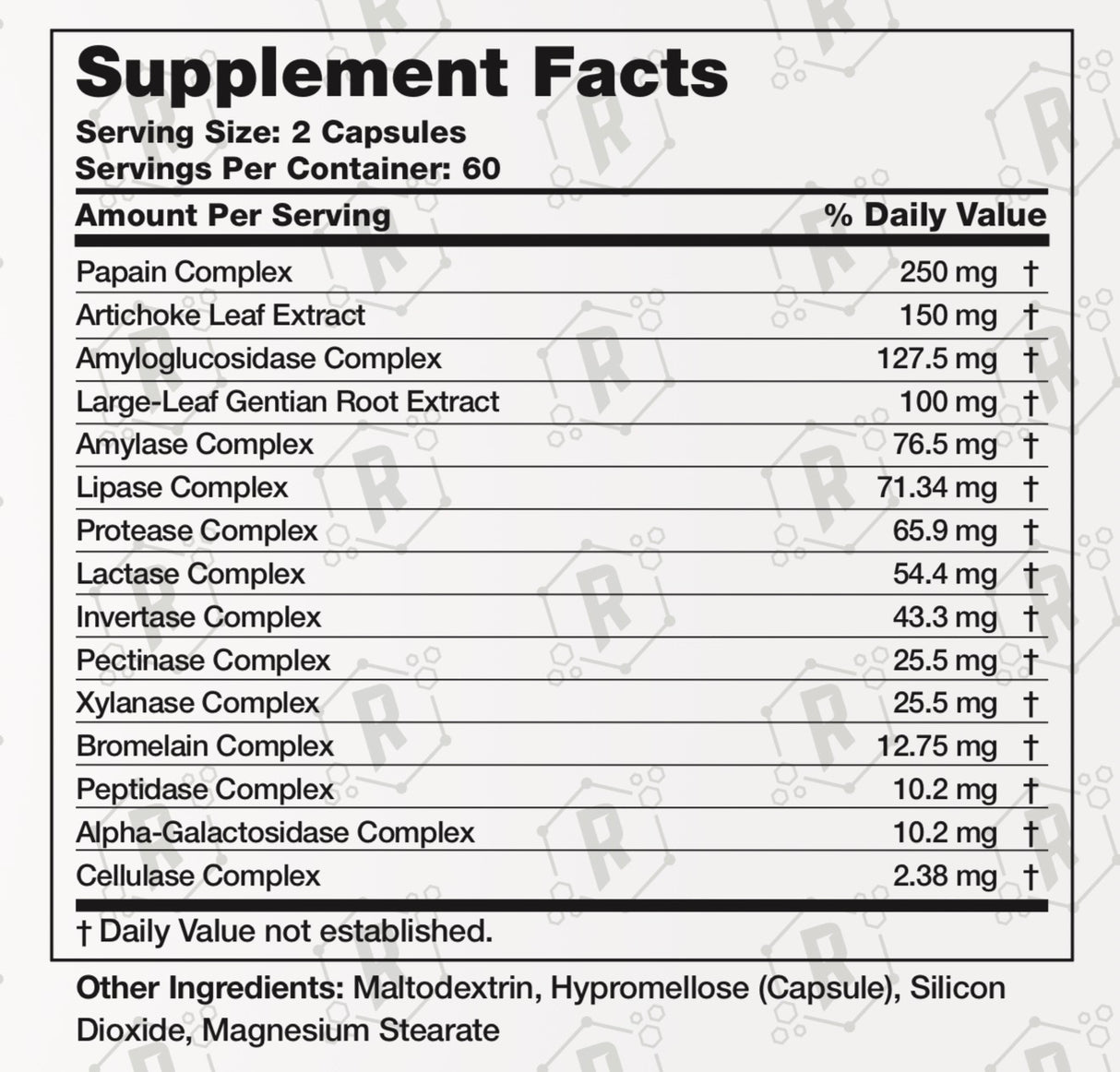 Daily Digest Plus: 60 Servings, Fast-Acting! - Rehab Supplements Lab®