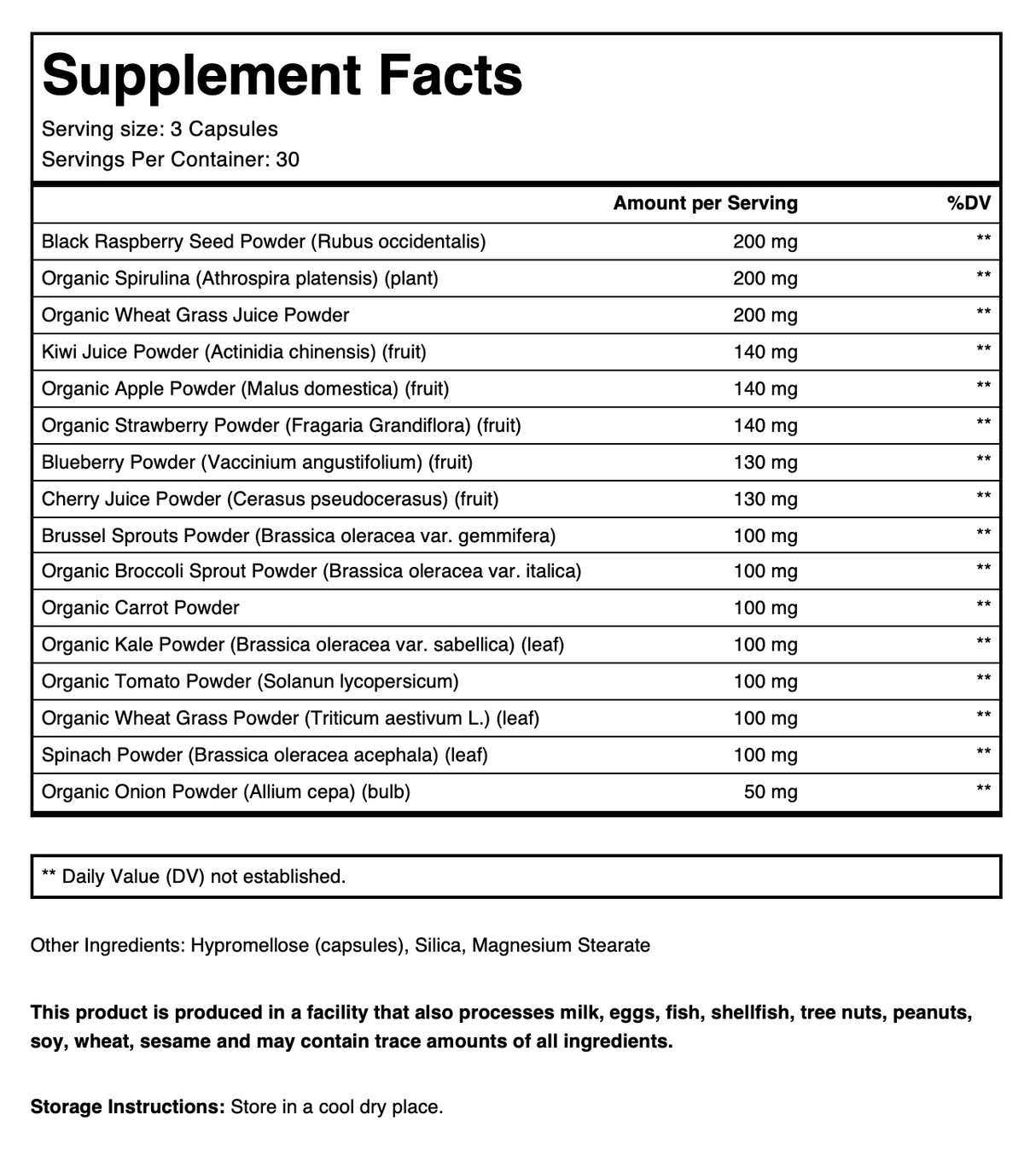 Daily Greens Plus+ (Capsules) - Rehab Supplements Lab®