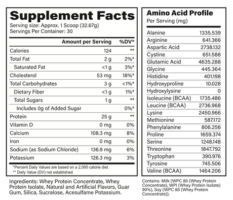 Platinum 25G Protein - Rehab Supplements Lab®